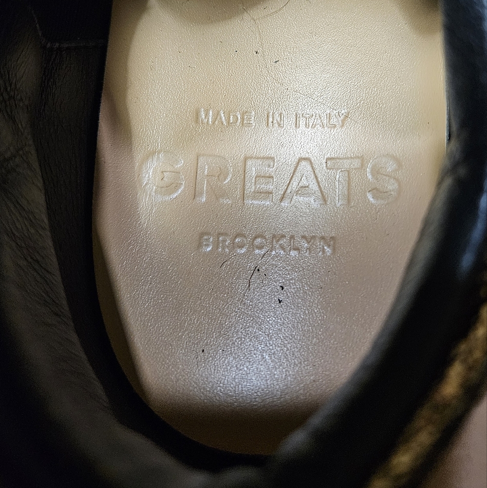 GREATS BROOKLYN Leopard Calf Hair Sneakers - Picture 11 of 12